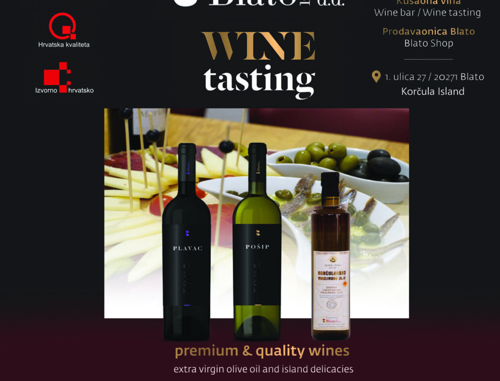 Wine tasting_Blato_Korčula